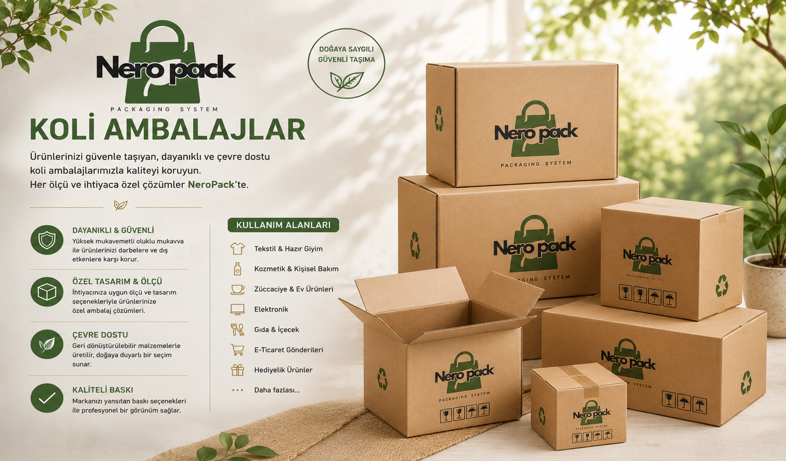 Koli Ambalajları çözümleri